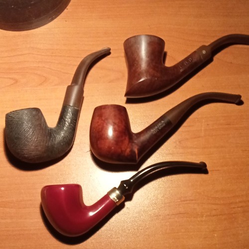 Lotto pipe vintage radica - 4,